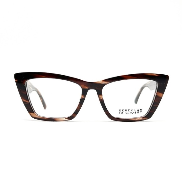 10 Crosby Derek Lam Accessories - New Derek Lam 10 Crosby Blair Frames Tiger Brown Eyeglasses Cat Glasses Eyewear